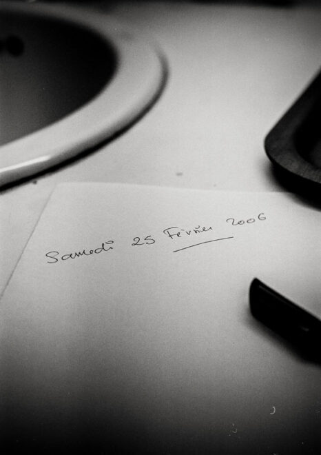 Je ne savais pas quoi dire