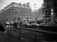 Heart in the snow