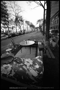 Lendemain de réveillon... dans la rue. 