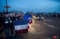 Des aviateurs sur le pont