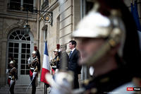 Lundi matin, l'empereur, sa femme et le petit prince....