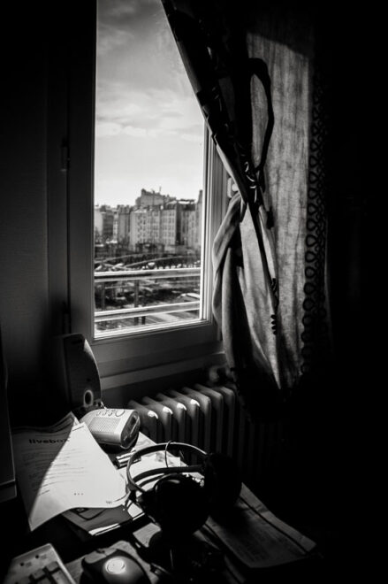 Les yeux au repos…