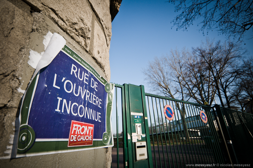 Rue de l'Ouvrière Inconnue