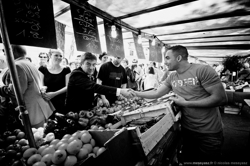 Le marché Coluche voit rouge