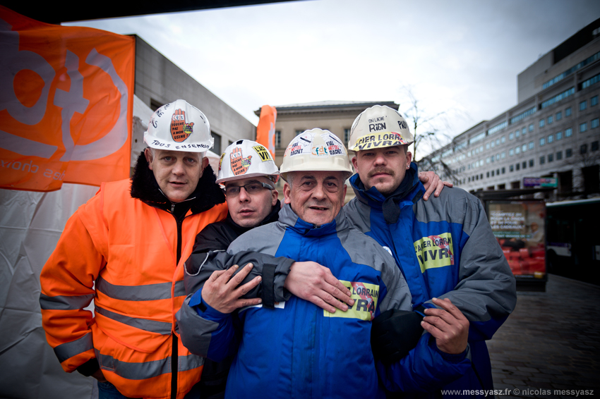 Arcelor Mittal sous les fenêtres de Bercy