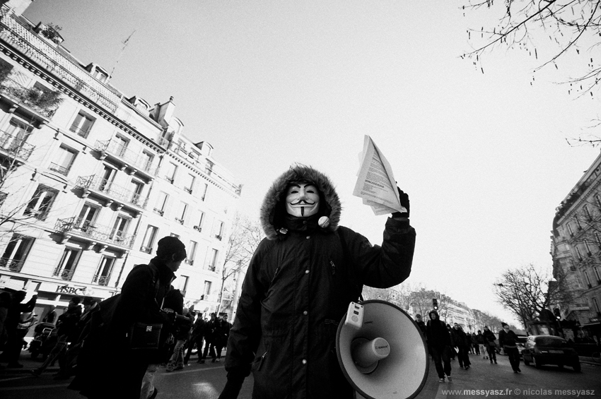 La Guerre de la Toile : Anonymous contre-ACTAque !