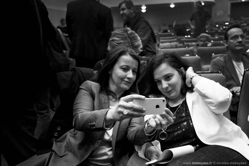Selfie à la pomme Selfie à la pomme