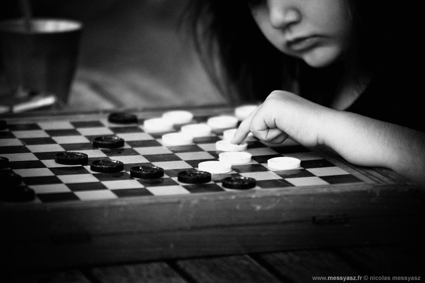 Les dames en noir et blanc