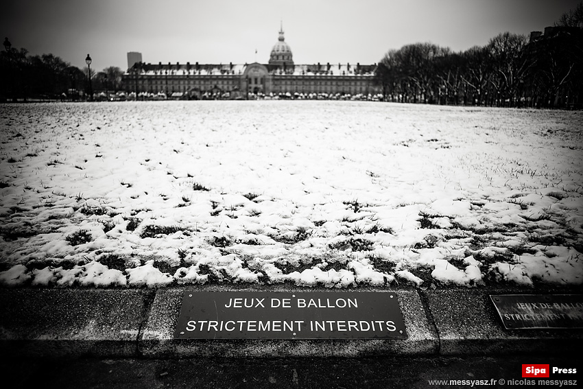 Toujours interdit de jouer dans la neige