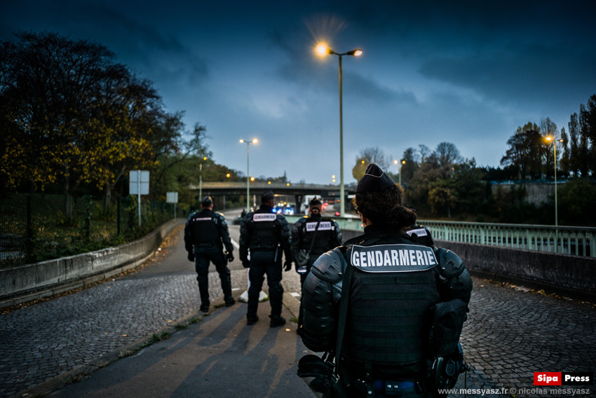 La journée des Gilets Bleus