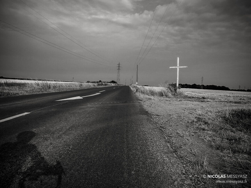 La route de la Croix Blanche